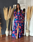 Vestido Josefina Blue Paradise