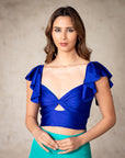 Top Dora Azul Rey