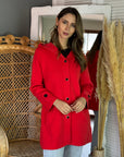 Abrigo Cati Rojo