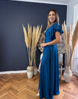 Vestido Beatriz Petróleo