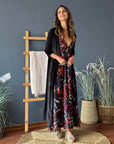 Kimono Velvet Negro