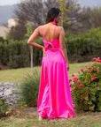 Vestido Pía Fucsia