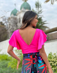 Top Annete Fucsia