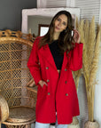 Abrigo Cati Rojo