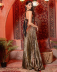 Vestido Aylin Dorado