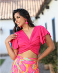 Top Lua Ema Fucsia