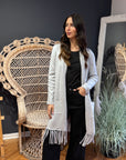 Cardigan Indie Gris