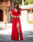 Vestido María José Rojo