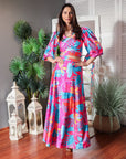 Conjunto Lua Maui Fucsia