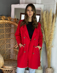 Abrigo Cati Rojo