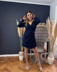 Vestido Palermo Soft Azul Marino