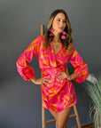 Vestido Kena Tropical Fucsia