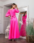 Top Lua Fucsia