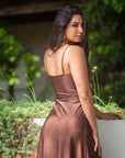 Vestido Paula Chocolate