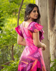 Vestido María José Berry Glow