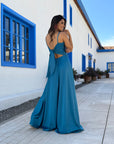 Vestido Pascuala Petróleo