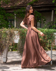 Vestido Dora Chocolate
