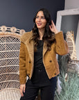 Chaqueta Tamara Caramelo