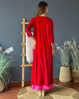 Kimono Velvet Acoralado