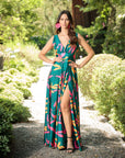 Vestido Lena Green Paradise