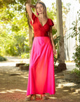Vestido Ana Duo Rojo