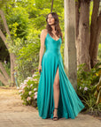 Vestido Amalia Aqua
