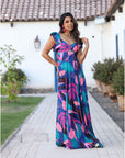 Vestido Dora Anakena Azul