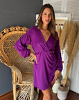 Vestido Kena Soft Morado