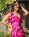 Vestido Dora Cherry Glow
