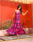 Vestido Paula Maceio Magenta