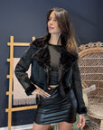 Chaqueta Biker Nevada Mate