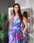 Vestido Pascuala Maui Azul