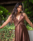 Vestido Paula Chocolate