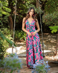 Vestido Paula Blue Paradise Pink