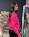Sweater Basic Ale Fucsia