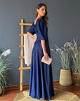 Vestido Josefina Azul Marino