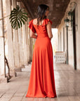 Vestido Dora Terracota