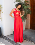 Vestido Doménica Rojo