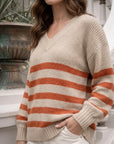 Sweater Orange Line