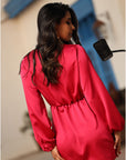 Vestido Kena Frambuesa