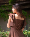 Vestido Dora Chocolate