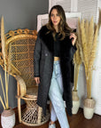 Chaqueta Alaska Negra Reversible