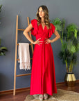 Vestido Poly Rojo