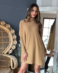 Vestido tejido Roberta Camel