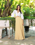 Falda Cate Line Amarillo