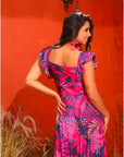 Vestido Dora Maceio Magenta