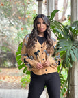 Sweater Love Zebra Mostaza
