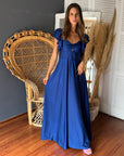 Vestido Dora Azul Francia