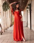 Vestido Dora Terracota