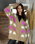 Cardigan Lovely Rain Camel